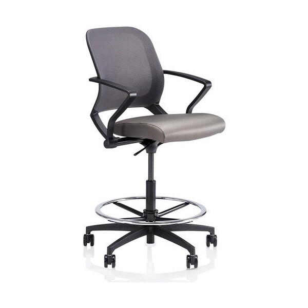 United Chair Co Stool, w/Arms, 29-1/2inx29-1/2inx47-1/4in, Spring UNCRK53RQA06 - main